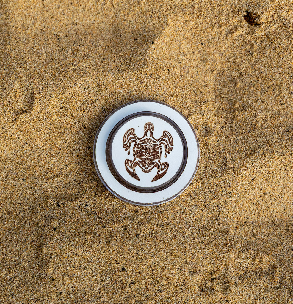 Tribal Turtle MagSafe Wood Phone Grip