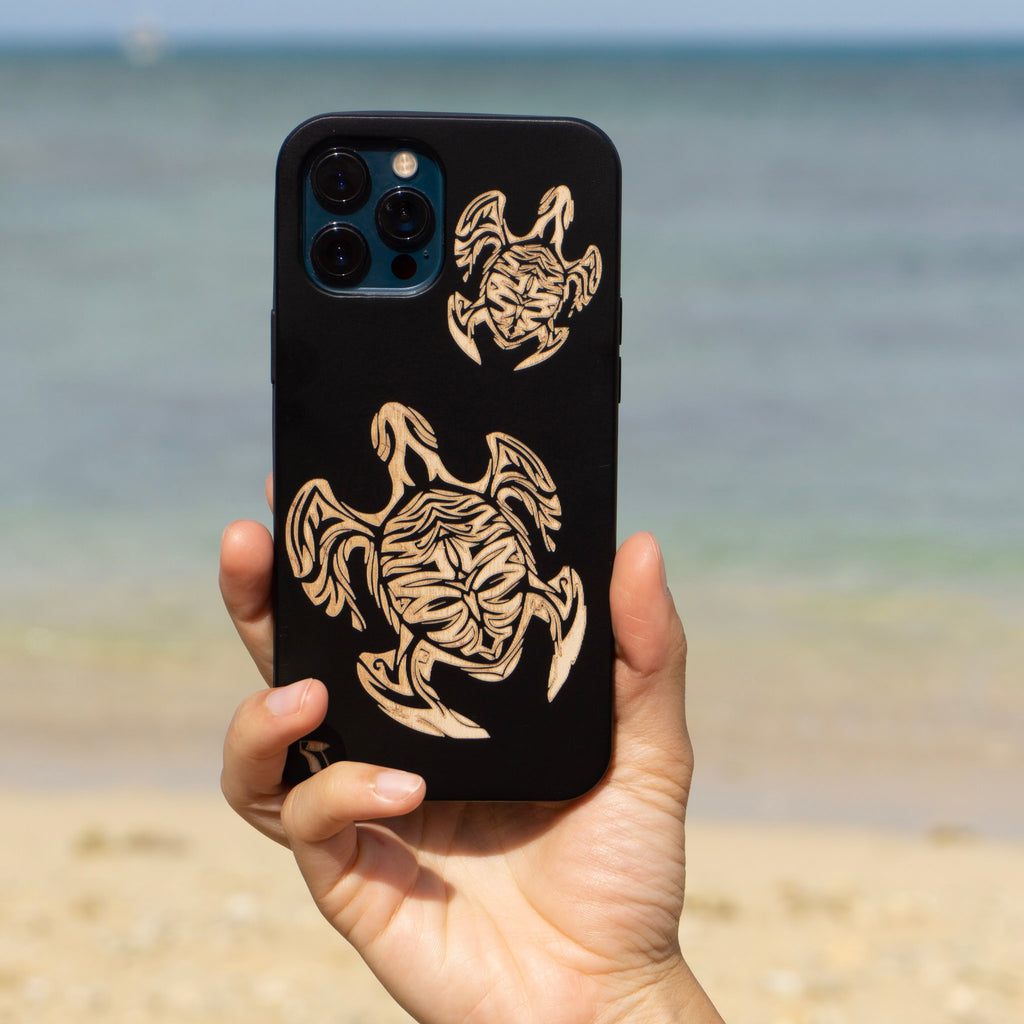Honu Wood Phone Case
