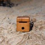 Hibiscus Flower Wood AirPod Case