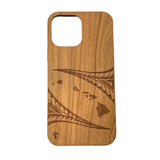 Hawaiian Islands Wood Phone Case