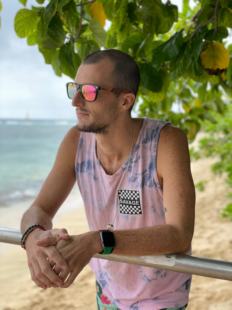 mens sunglasses beachwear