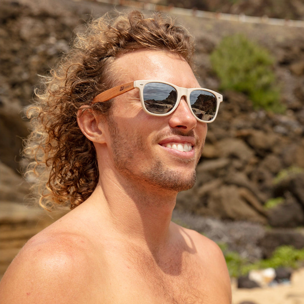 mens sunglasses with mirror polarized lens