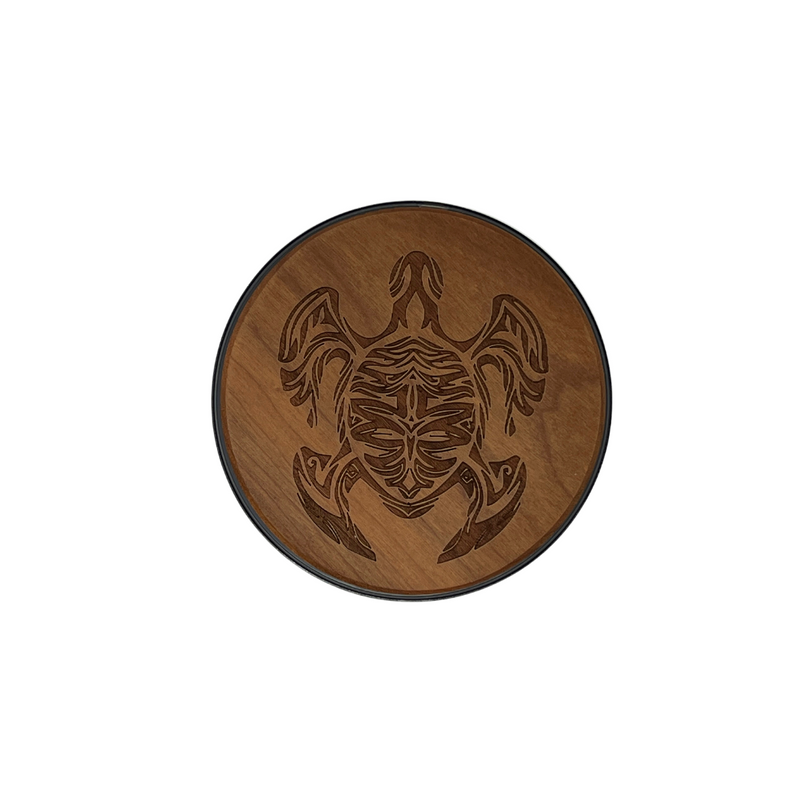 Wood Honu Phone Grip