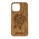 Aloha Honu Wood Phone Case