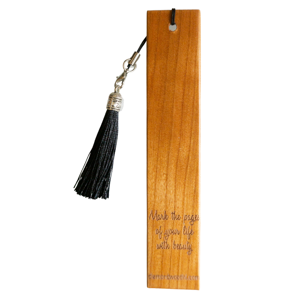 Hibiscus Wood Bookmark
