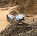wheat straw sunglasses brown eco friendly unisex style