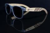 Black Sand Eco Friendly Sunglasses with Polarized Lens