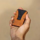 Tribal Tako Minimalist Wallet with Money Clip