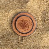 Hibiscus MagSafe Wood Phone Grip