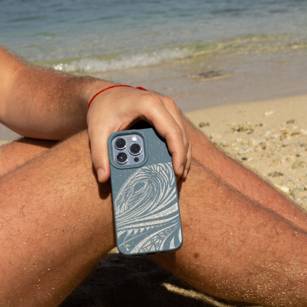 Eco Friendly Wave iPhone Case
