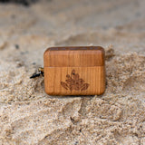 Hibiscus Flower Wood AirPod Pro Case