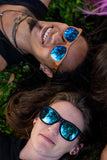 blue lens sunglasses